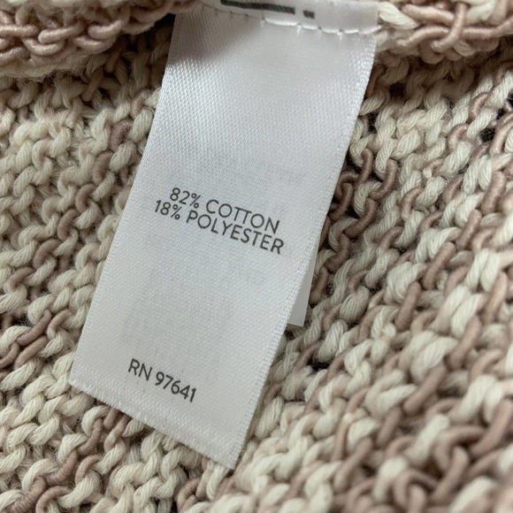 Pure J Jill Sweater Woven Sweater Top Boat Neckline Small Petite Oversized Read - Picture 9 of 13